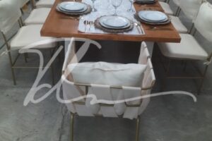 Mesa vintage, silla Lotus Mesa vintage, silla Lotus