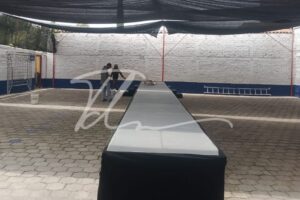 Templete de 1.25 x 12.5 a una altura de 75 cms Templete de 1.25 x 12.5 a una altura de 75 cms